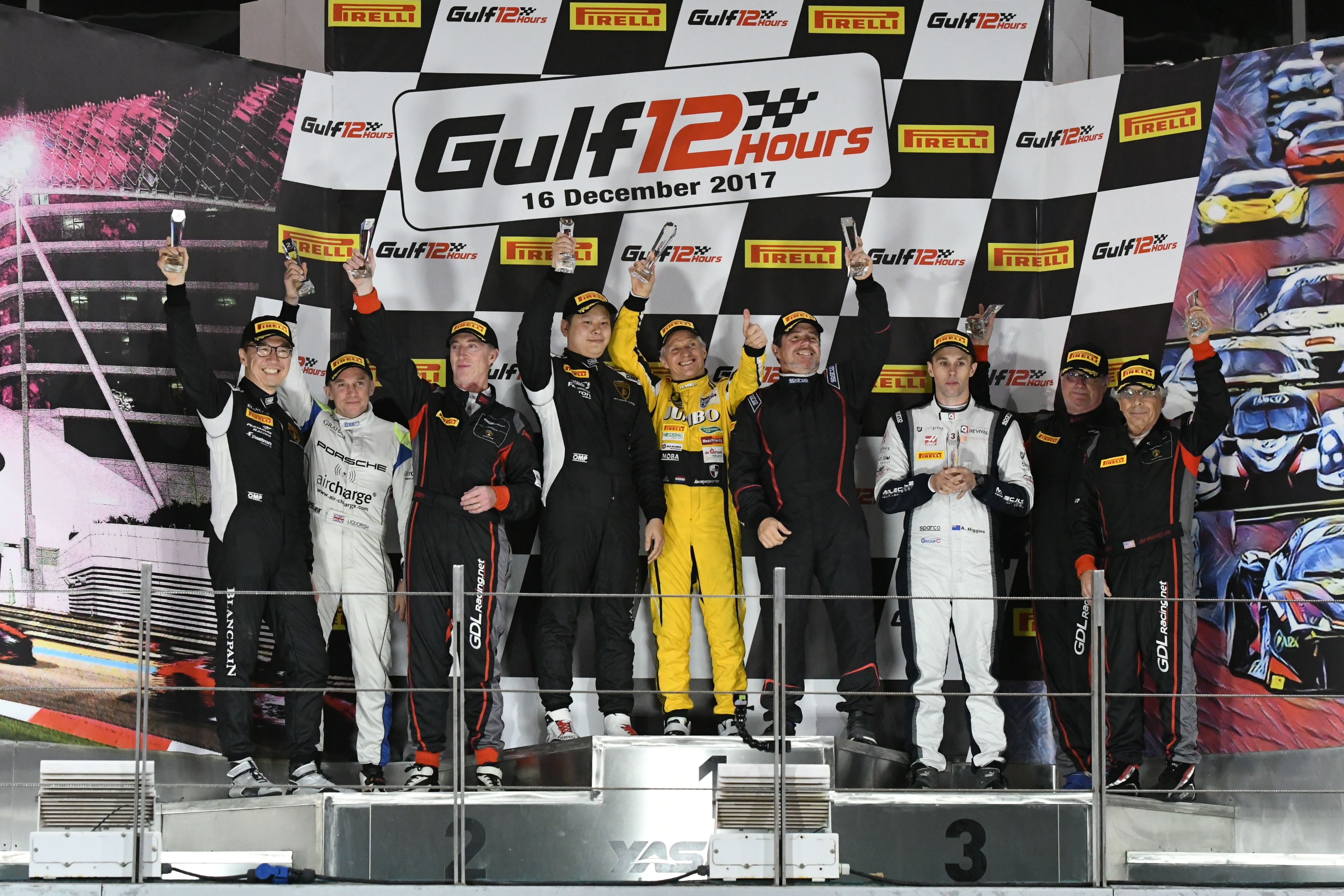 Target shine in the 12 Hours of Yas Marina