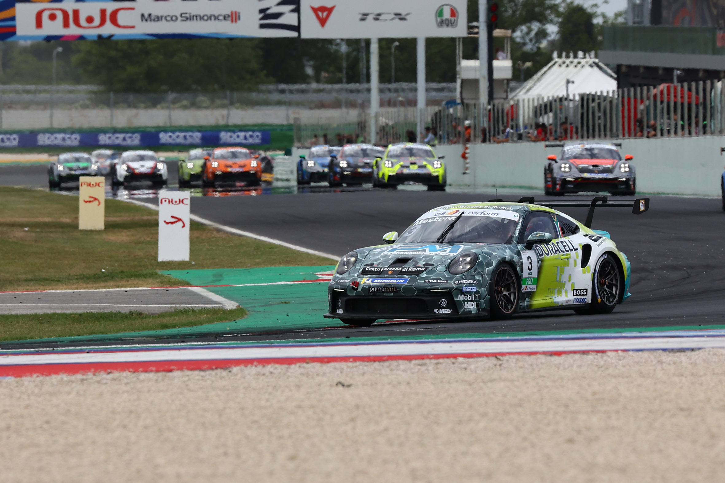 Target with AB Racing scores important points In Misano Italian Porsche Carrera Cup event
