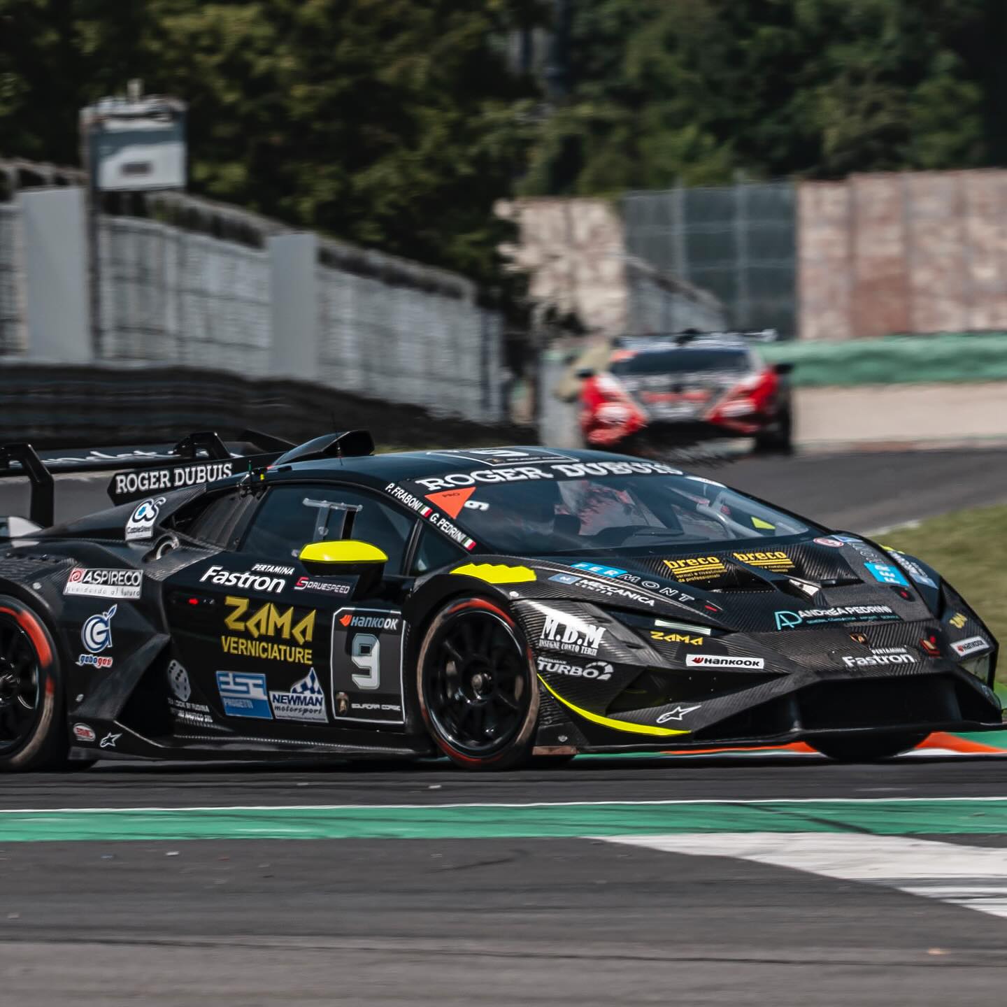 Second overall for Target in Monza in the Lamborghini Super Trofeo