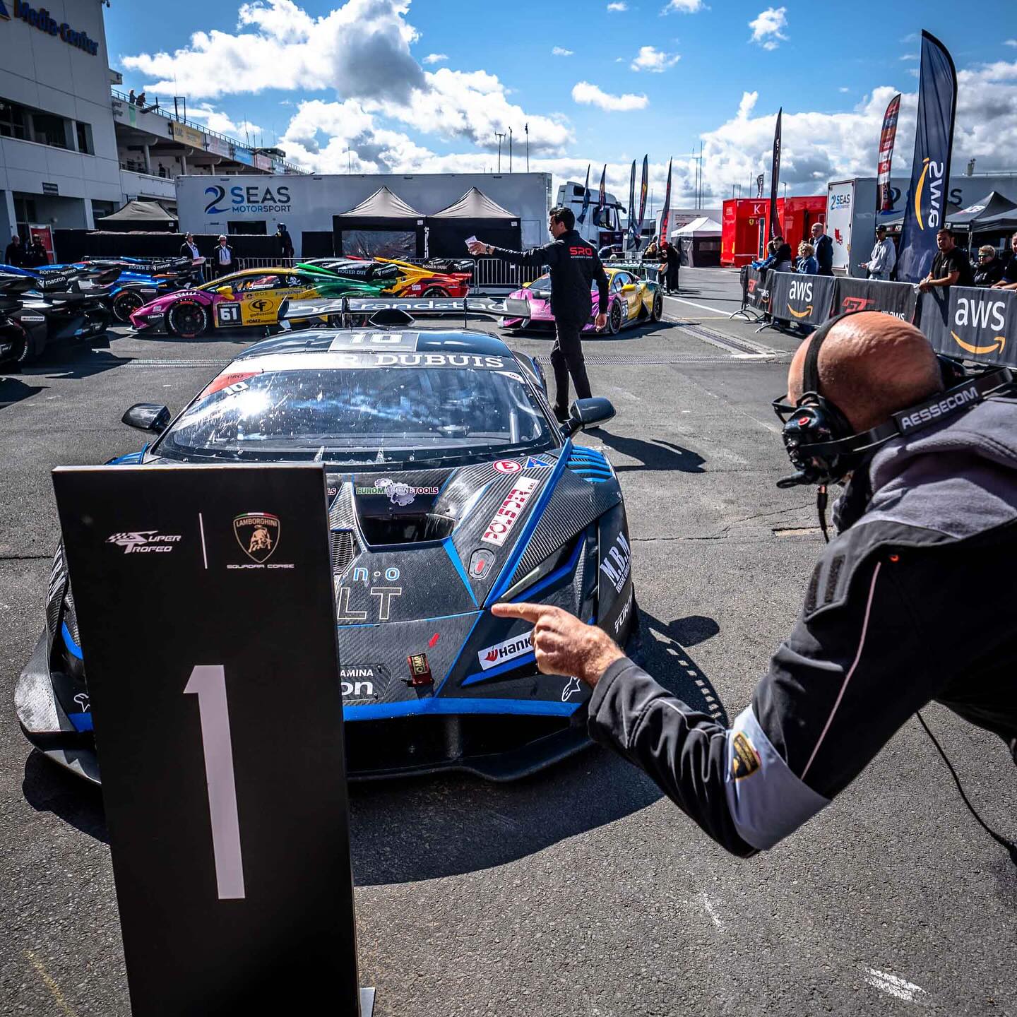 Doppio trionfo di Target al Nurburgring nel Super Trofeo Lamborghini