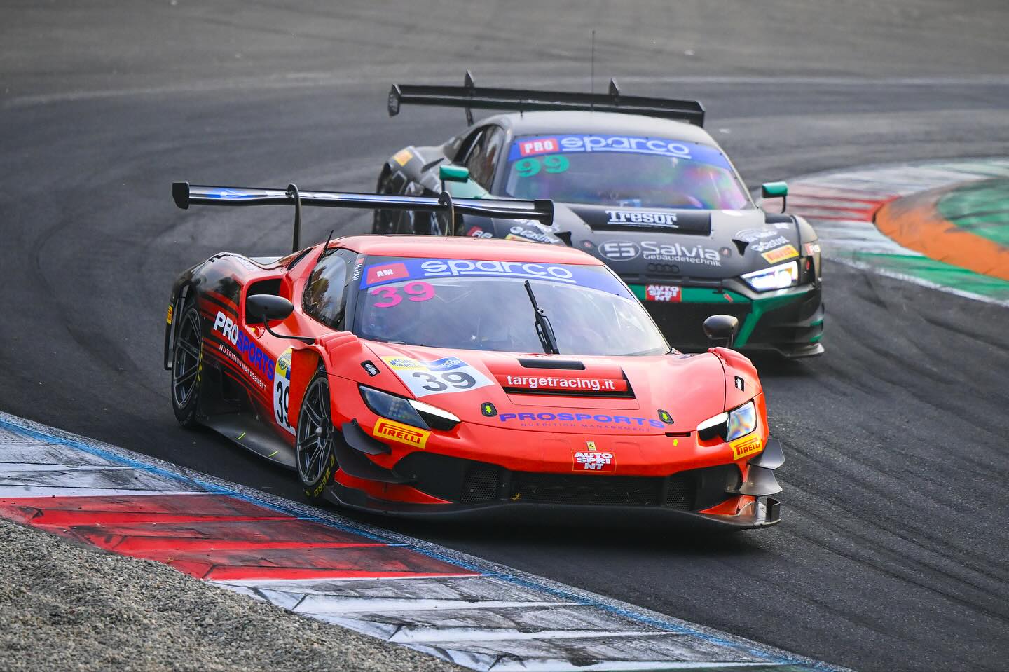 Target sweeps Monza, wins the GT Cup title with Fontana, and finishes second with Han in GT3 AM