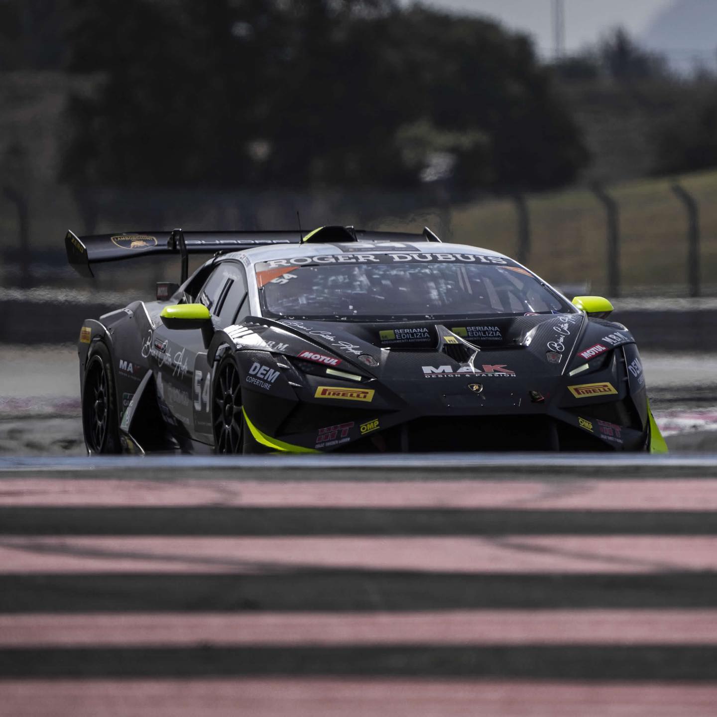 Target Racing shines in Lamborghini Super Trofeo event: Teekens-Moretti second at Le Castellet
